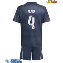 Real Madrid David Alaba #4 Replica Away Minikit 2025-26 Short Sleeve (+ pants)